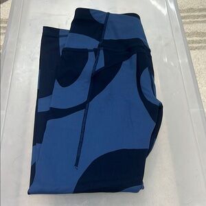 Sweaty Betty Blue Patterned Leggings